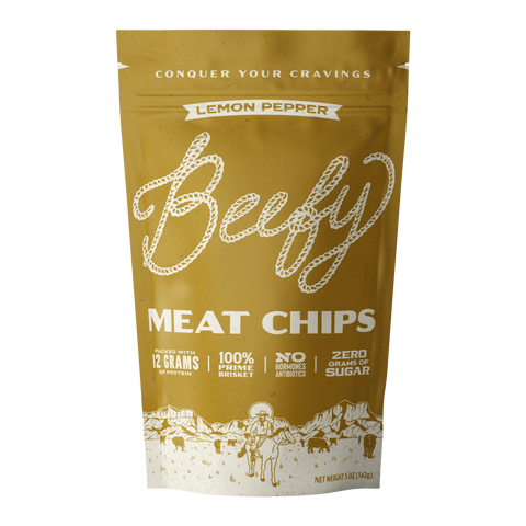 Lemon Pepper Meat Chips