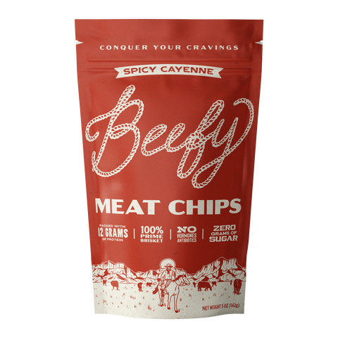 Spicy Cayenne Meat Chips