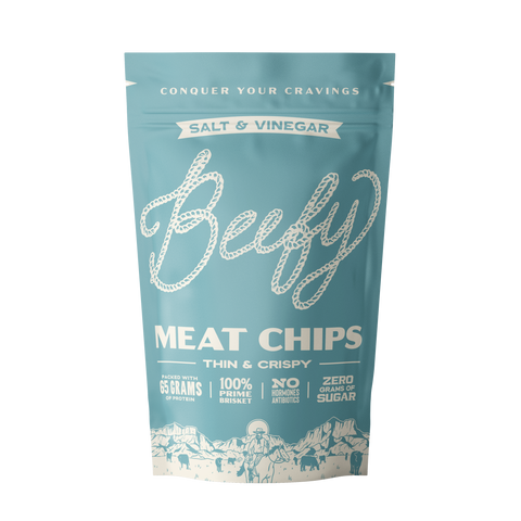 Salt & Vinegar Meat Chips