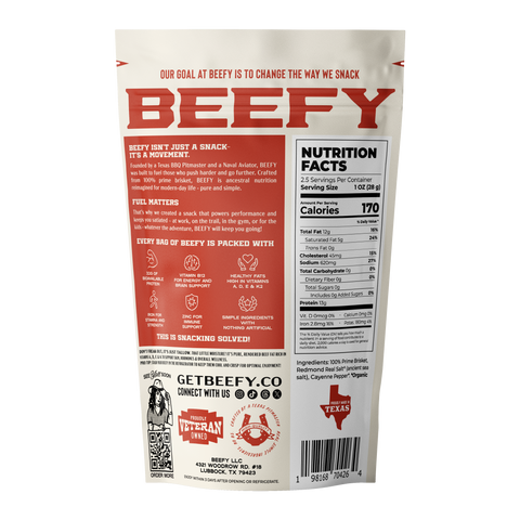Spicy Cayenne Meat Chips, 2.5oz