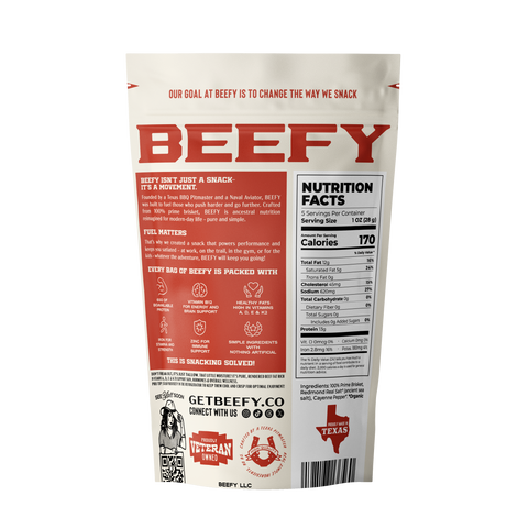 Spicy Cayenne Meat Chips, 5oz